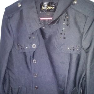 Sam Edelman Heavy jacket with punk rock stones.